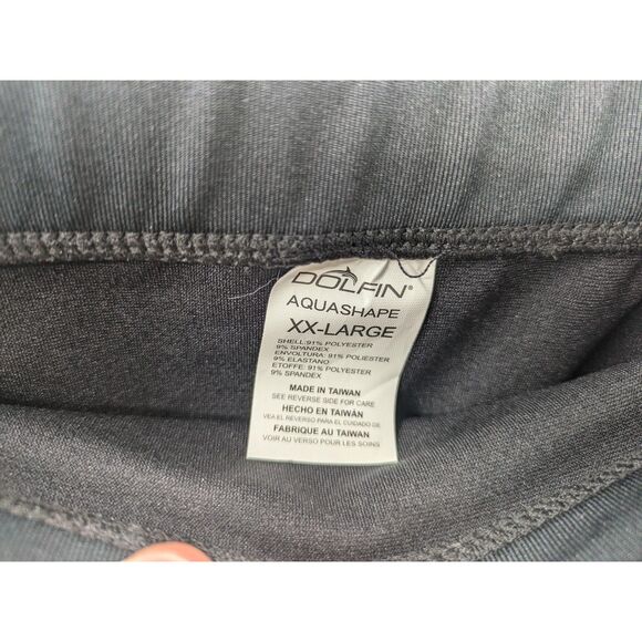 Dolfin Aquashape Women's *NEW* Black Bikini Swim Bottom Moderate Coverage 2XL - Picture 4 of 6